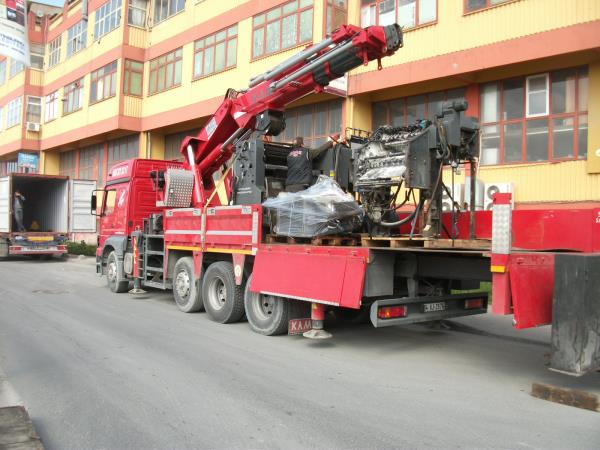 Heıdelberg Speedmaster Conteryıra Yüklenmesi.