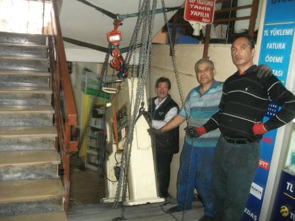 Caraskallar hazır makinalar çıkarmaya başlaınıcak.