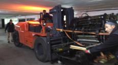 Topkap&#305; Ticaret Merkezinde Forklift &#199;al&#305;&#351;mas&#305;