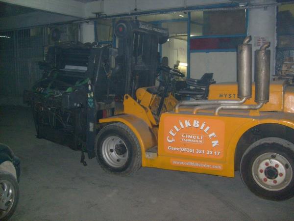 8 tonluk kiralık forklift.