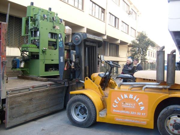 8 tonluk forklift çalışması.