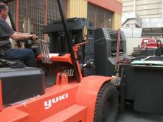 10 Tonluk forklift He&#305;delberg SM 74-2 ta&#351;&#305;mas&#305;.