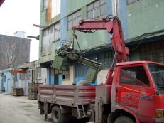 5 tonluk vin&#231; ile torna ta&#351;&#305;ma.