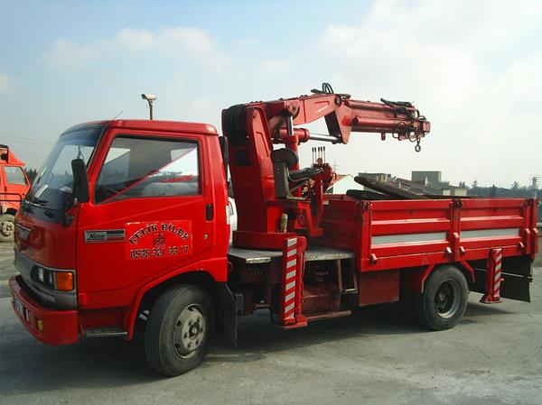 5 tonluk kiralık vinç.
