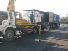 Ryobi makinas&#305;n&#305;n contey&#305;rdan indirilmesi.